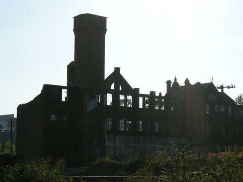 derelict factory derelict factory