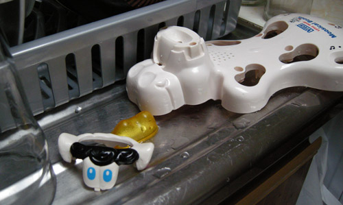 cow, sans brown gunk cow, sans brown gunk